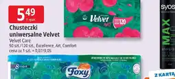 E.Leclerc Chusteczki uniwersalne Velvet Velvet Care oferta