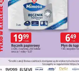 E.Leclerc Ręcznik papierowy Mimosa Edycja Limitowana oferta