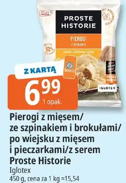 E.Leclerc Pierogi z mięsem Proste Historie oferta