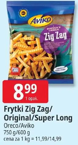E.Leclerc Frytki Zig Zag/Original/Super Long Orec/Aviko oferta