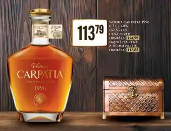 WÓDKA CARPATIA 1996