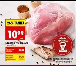 Biedronka łopatka wieprzowa oferta