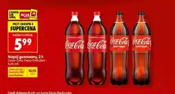 Biedronka Napój gazowany, 2 l: Coca-Cola, Coca-Cola Zero oferta