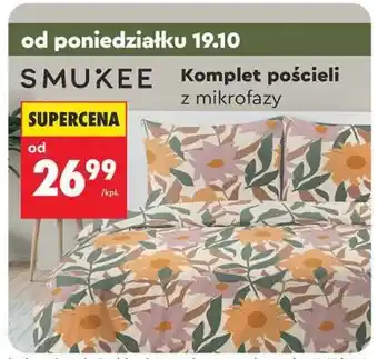 SMUKEE Komplet pościeli z mikrofazy