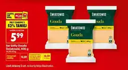 Biedronka Ser żółty Gouda Światowid, 400 g oferta