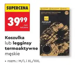 Biedronka Koszulka lub legginsy termoaktywne męskie oferta