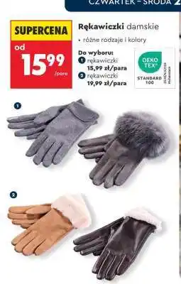 Biedronka Rękawiczki damskie oferta