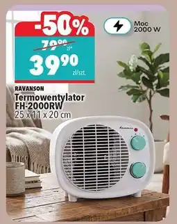 Biedronka Termowentylator FH-2000RW oferta