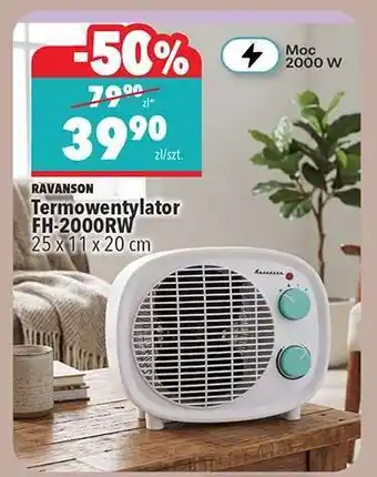 Termowentylator FH-2000RW