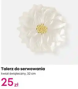 Pepco Talerz do serwowania kwiat świąteczny oferta