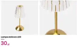 Pepco Lampa stołowa LED złota oferta