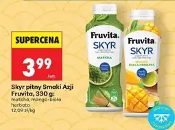 Biedronka Skyr pitny smaki Azji Fruvita, 330 g oferta