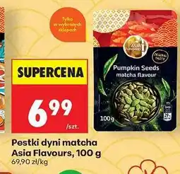Biedronka Pestki dyni matcha Asia Flavours, 100 g oferta