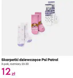 Pepco Skarpetki dziewczęce Psi Patrol oferta