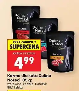 Biedronka Karma dla kota Dolina Noteci, 85 g oferta