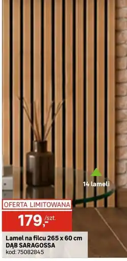 Leroy Merlin Lamel na filcu DĄB SARAGOSSA oferta
