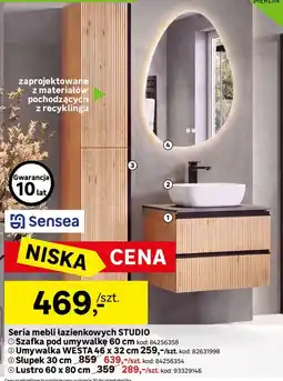 Leroy Merlin Seria mebli łazienkowych STUDIO Sensea oferta
