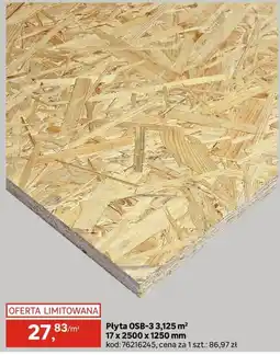 Leroy Merlin Płyta OSB-3 oferta