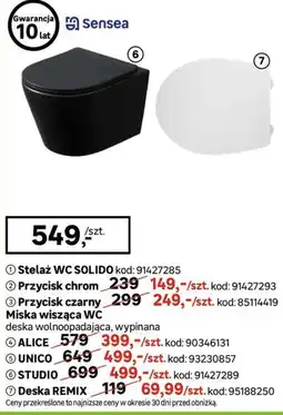 Leroy Merlin Stelaż WC SOLIDO oferta