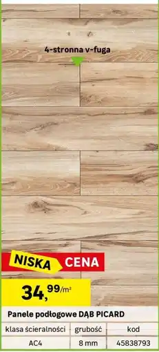 Leroy Merlin Panele podłogowe DĄB PICARD oferta