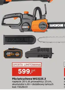 Leroy Merlin Piła łańcuchowa WORX WG322E.3 oferta