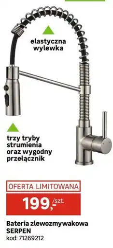 Leroy Merlin Bateria zlewozmywakowa SERPEN oferta