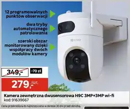 Leroy Merlin Kamera zewnętrzna dwusensorowa H9C 3MP+3MP wi-fi oferta