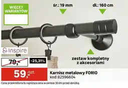 Leroy Merlin Karnisz metalowy FORIO oferta
