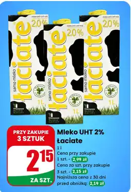Dino Mleko UHT 2% Łaciate oferta