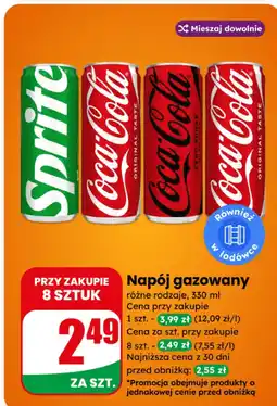 Dino Napój gazowany Coca-Cola, Sprite oferta