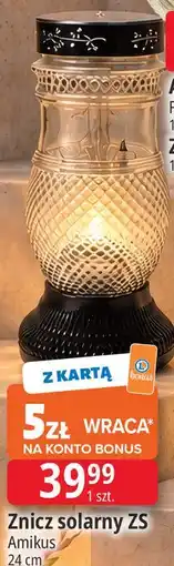 E.Leclerc Znicz solarny ZS Amikus oferta