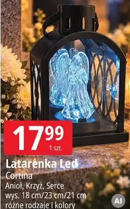 E.Leclerc Latarenka Led Cortina Anioł, Krzyż, Serce oferta