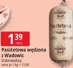 E.Leclerc Pasztetowa wędzona z Wadowic Dobrowolscy oferta