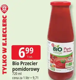 E.Leclerc Bio Przecier pomidorowy Village oferta