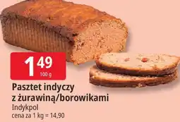 E.Leclerc Pasztet indyczy z żurawiną/borowikami Indykpol oferta