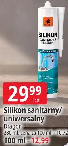 E.Leclerc Silikon sanitarny/uniwersalny Dragon oferta