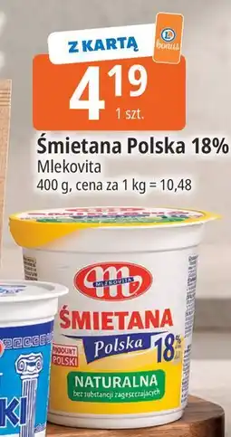 E.Leclerc Śmietana Polska 18% Mlekovita oferta