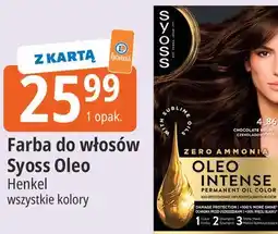E.Leclerc Farba do włosów Syoss Oleo Henkel oferta