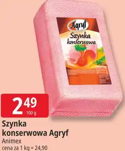 E.Leclerc Szynka konserwowa Agryf Animex oferta