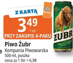 E.Leclerc Piwo Żubr Kompania Piwowarska oferta