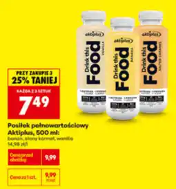 Biedronka Posiłek pełnowartościowy Aktiplus oferta