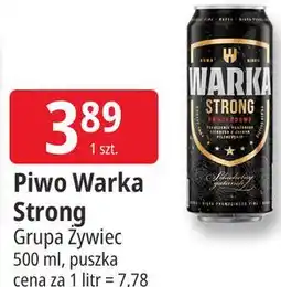 E.Leclerc Piwo Warka Strong Grupa Żywiec oferta