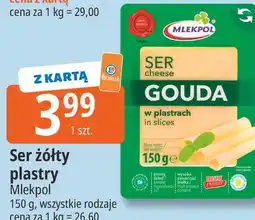 E.Leclerc Ser żółty plastry Mlekpol oferta