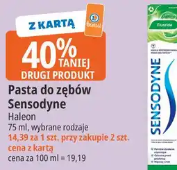 E.Leclerc Pasta do zębów Sensodyne Haleon oferta