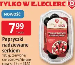 E.Leclerc Papryczki nadziewane serkiem Tables du Monde oferta
