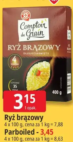 E.Leclerc Ryż brązowy Comptoir du Grain oferta