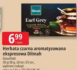 E.Leclerc Herbata czarna aromatyzowana ekspresowa Dilmah oferta
