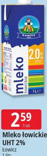 E.Leclerc Mleko Łowickie UHT 2% Łowicz oferta