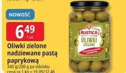 E.Leclerc Oliwki zielone nadziewane pastą paprykową Rustica oferta