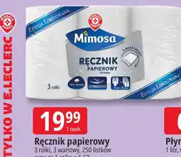 E.Leclerc Ręcznik papierowy Mimosa oferta